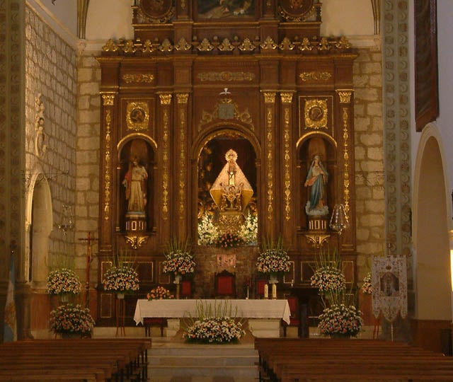 Hoy  se podrá visitar el camarín de la Virgen de la Piedad de Baza