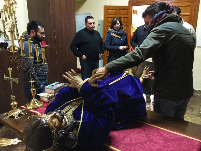 La imagen de Ntro. Padre Jesús del Rescate será restaurada antes de Semana Santa