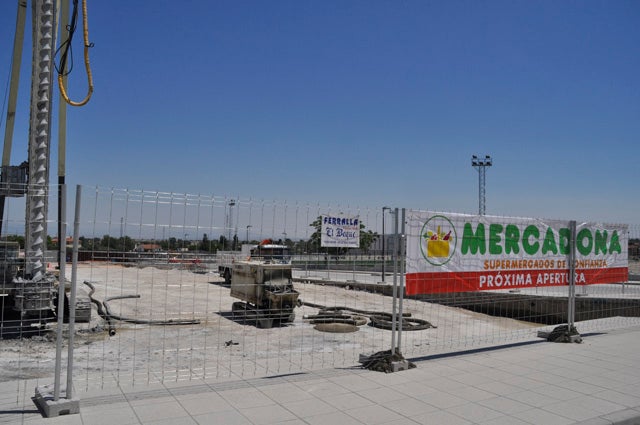 Mercadona construye ya su nuevo super en Baza