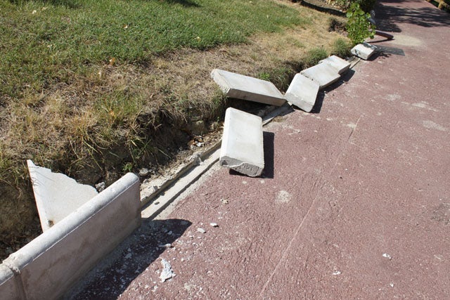 Actos vandálicos en Caniles