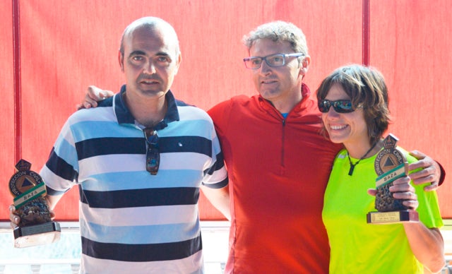 Javier Hernández voluntario de Protección Civil con más servicios en el último año