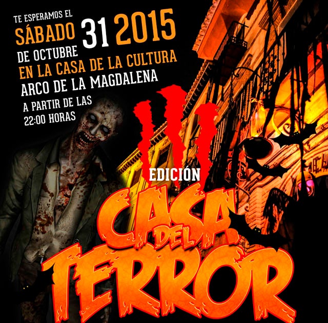 La Casa de la Cultura será el 31 de octubre la Casa del Terror