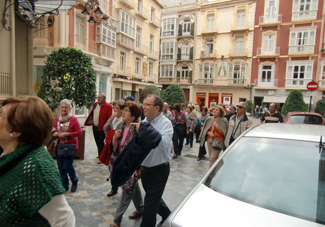 El Aula Permanente  de la UGR en Baza visita  Cartagena
