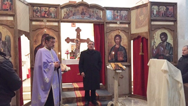 El Obispo felicitó la Navidad a los cristianos ortodoxos de Baza