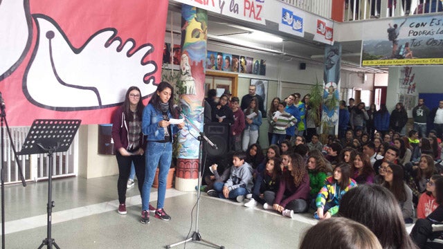 El IES José de Mora celebró, un año más, el Día de la Paz