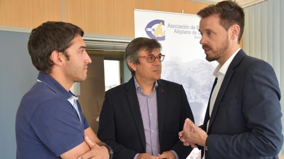 Antonio Vallejo, José Antonio Lucha y Juan José Martín Arcos 