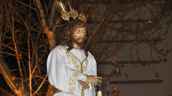 Jesús del Rescate presidirá hoy el Vía Crucis de la Cofradía de Santiago