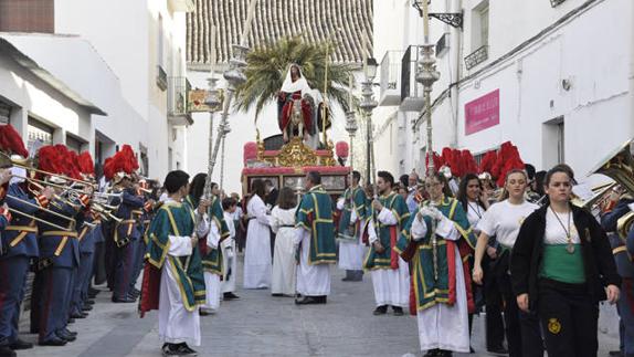 La Borriquilla abre la Semana Santa en Baza