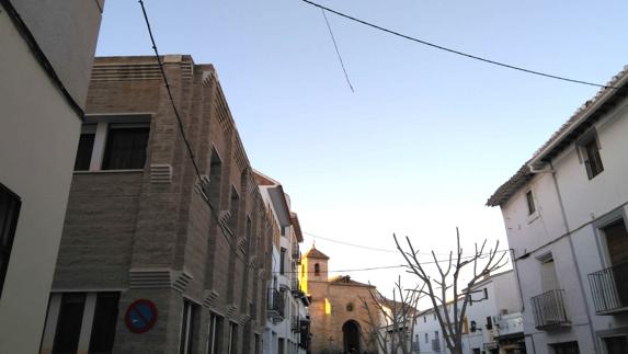 Ciudadanos Huéscar pide el soterramiento del cableado en el centro histórico del municipio