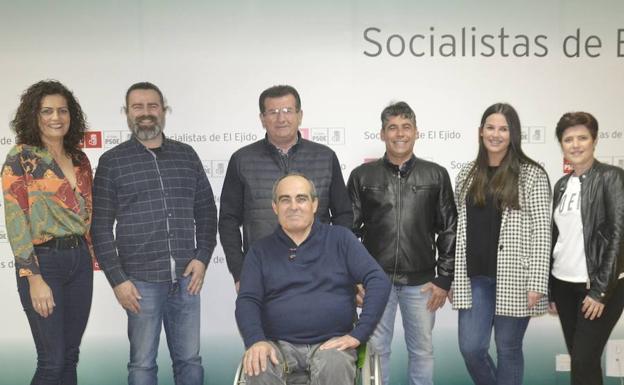 Estos son los nuevos concejales del PSOE de El Ejido