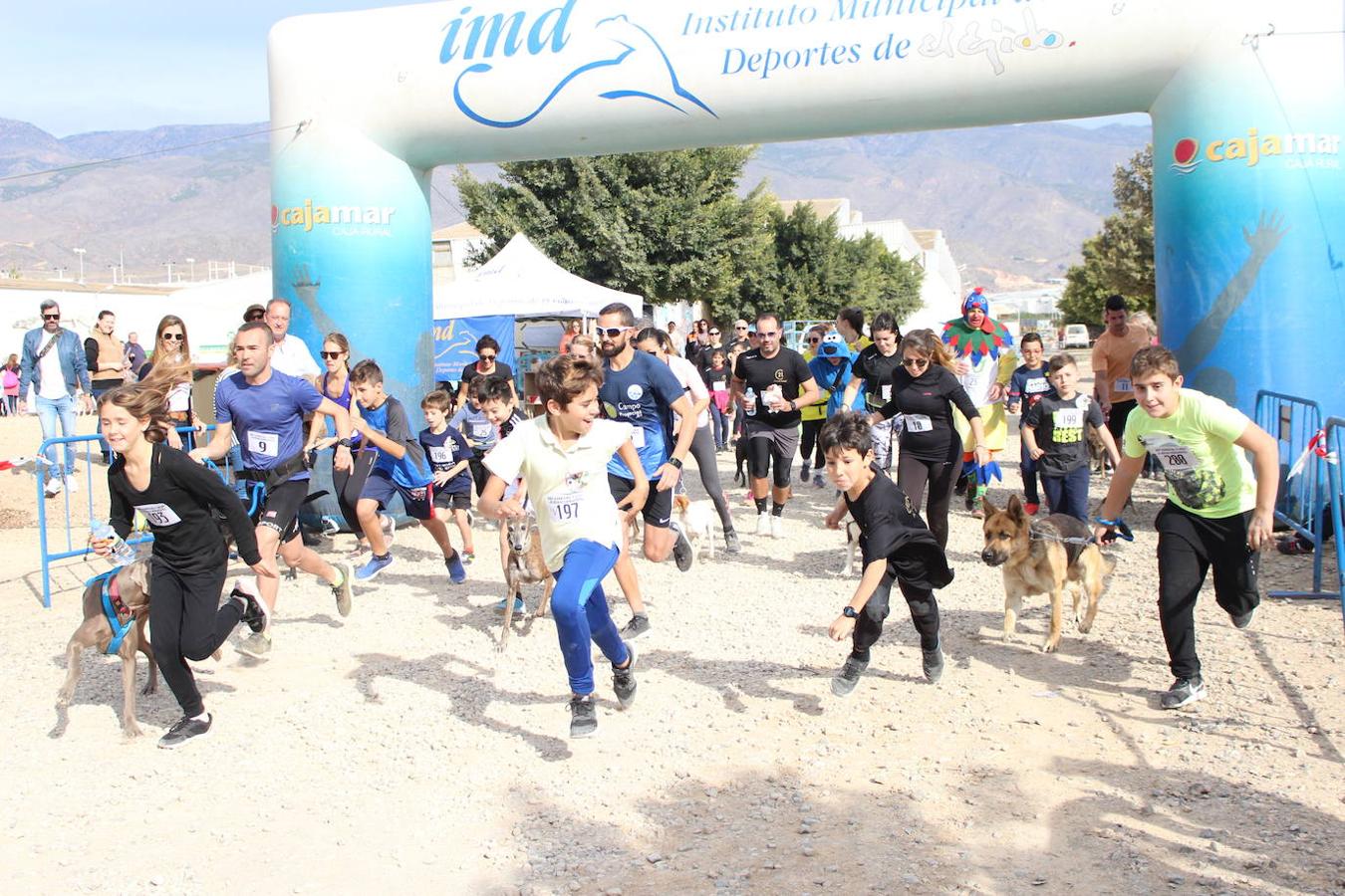 Concienciar y colaborar en una actividad deportiva, familiar y divertida. Esa fue la propuesta en la mañana de ayer de la asociación Soy Especial yQué con su segunda edición de la Masco Running. Una carrera cuya particularidad fue que había que correrla con una mascota bien real o en peluche, pero que también permitía hacerlo disfrazado de animal. Todo ello para de una manera divertida y amena concienciar sobre la importancia de cuidar a los animales y su tenencia responsable, al tiempo que dar a conocer los distintos refugios y asociaciones de animales que hay en el entorno.