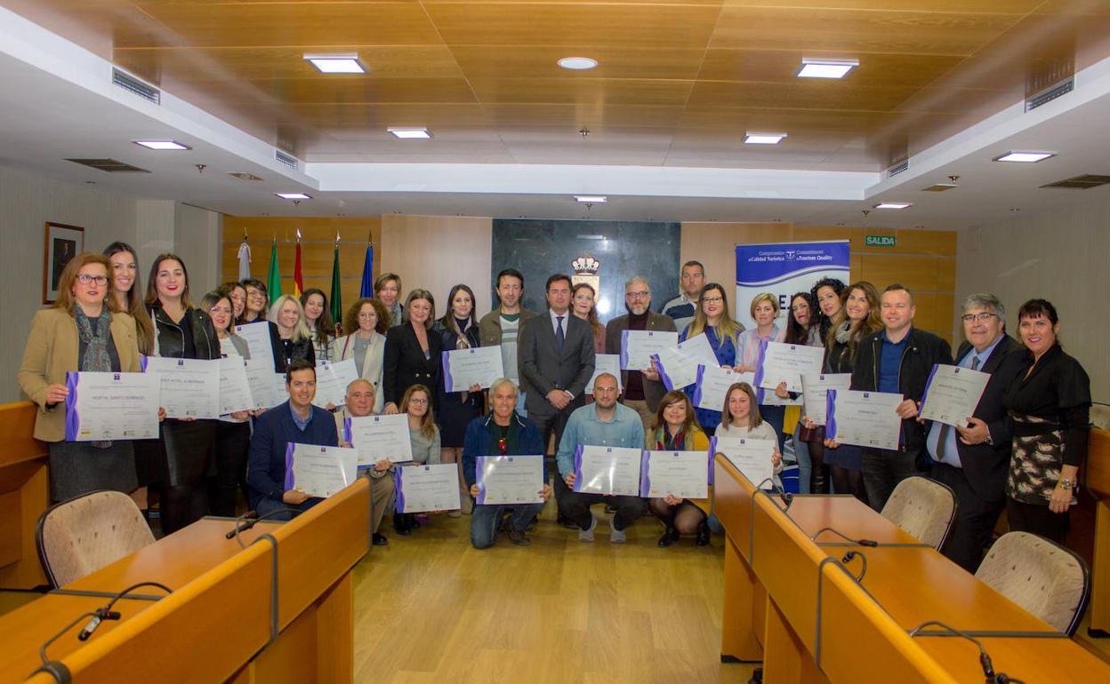 Más de medio centenar de empresas acreditan su calidad con el sello SICTED en El Ejido