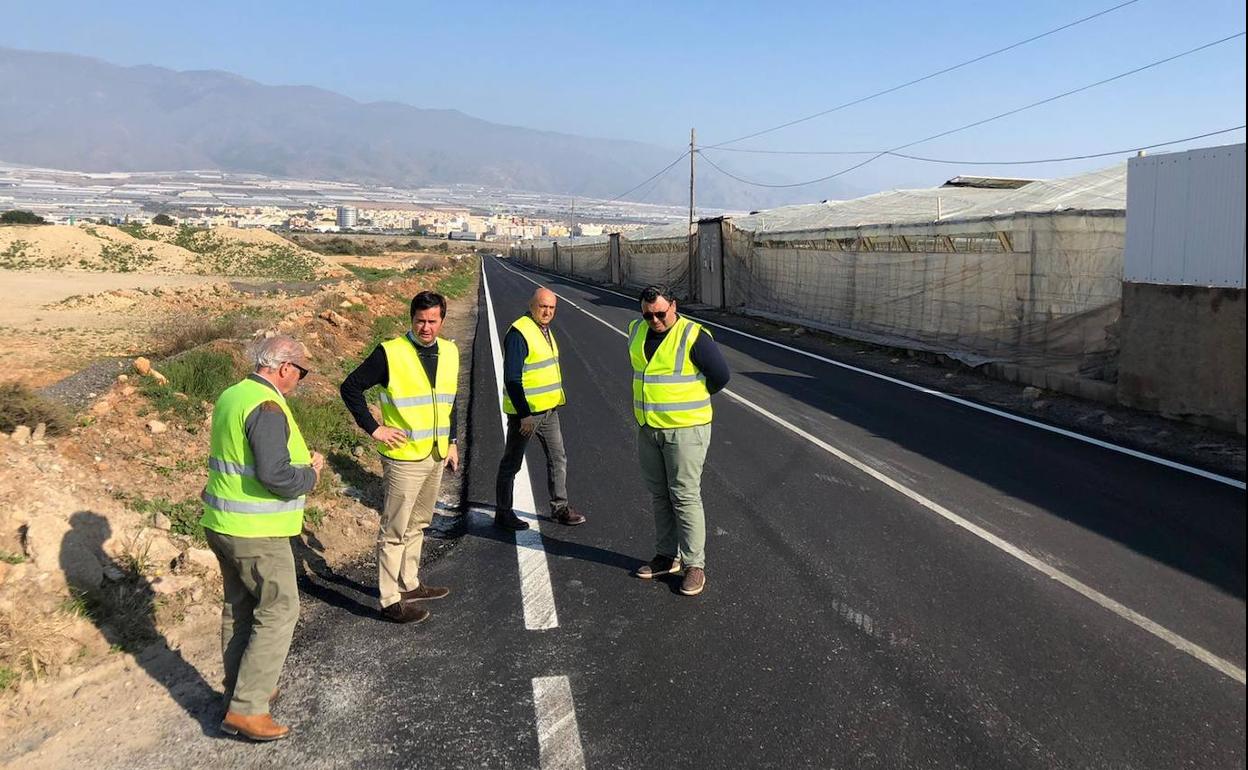 Finalizan las obras de rehabilitación estructural del Camino Aldenor de El Ejido