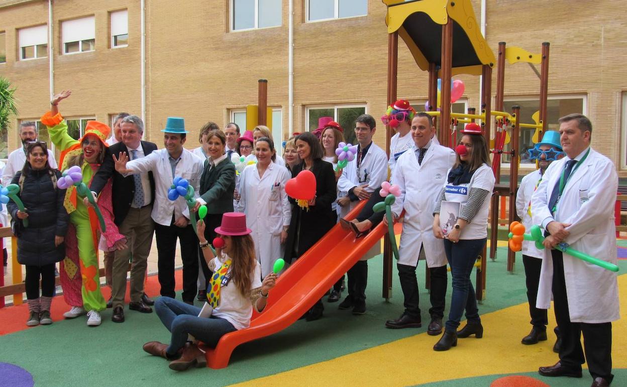 El Hospital de Poniente cuenta con un nuevo parque para los más pequeños
