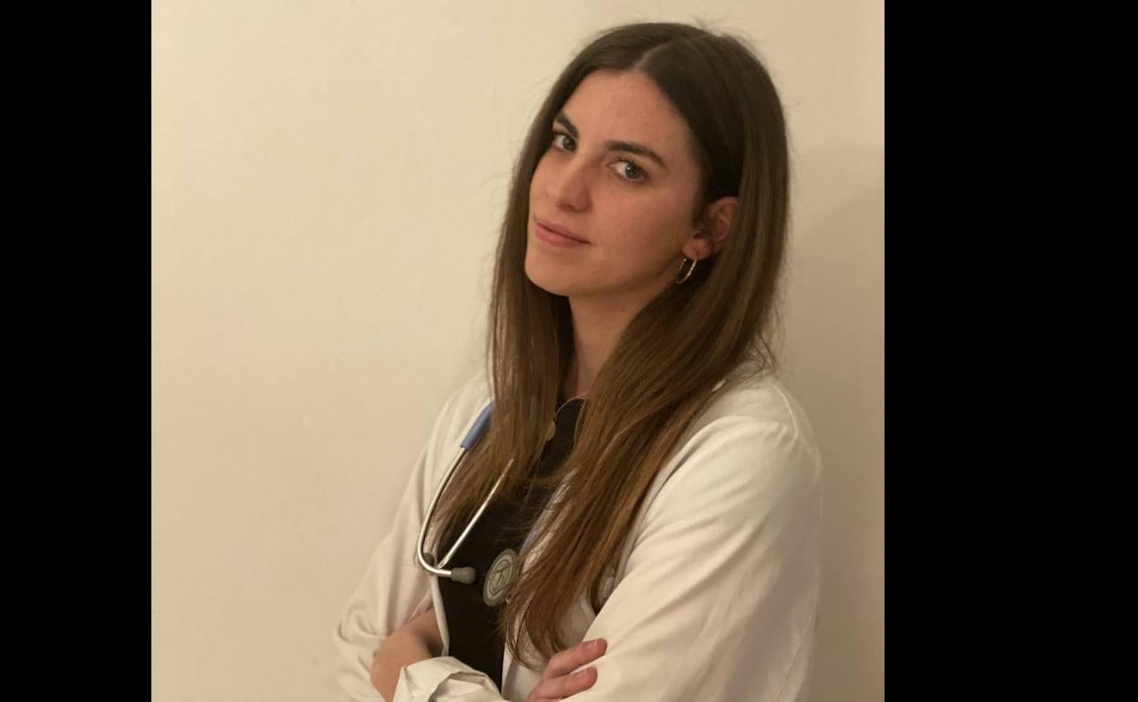 Ana Rodríguez Troyano, estudiante que se incorpora como médico 