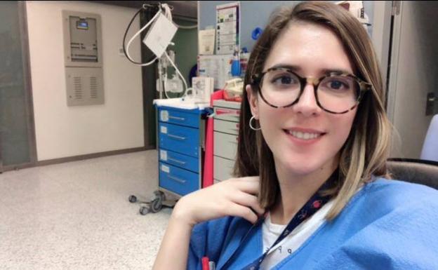 Carmen Prieto acaba hoy su residencia como Matrona. 