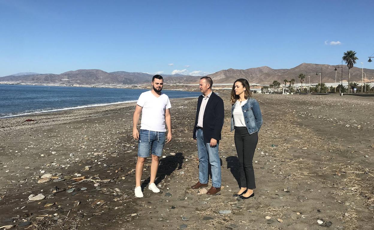 Cs El Ejido insta a Costas a aportar arena de forma urgente en Balerma y Guardias Viejas