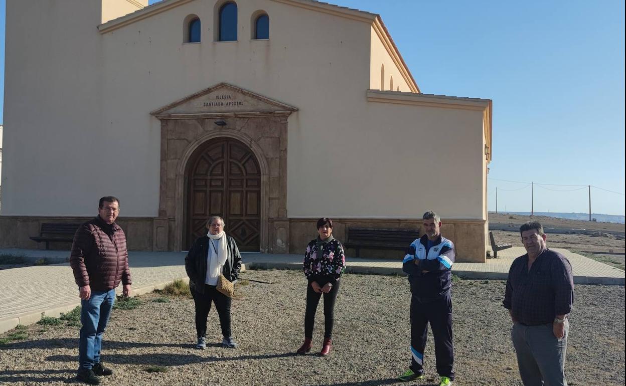 El PSOE demanda la adecuación del entorno de la Iglesia de Guardias Viejas