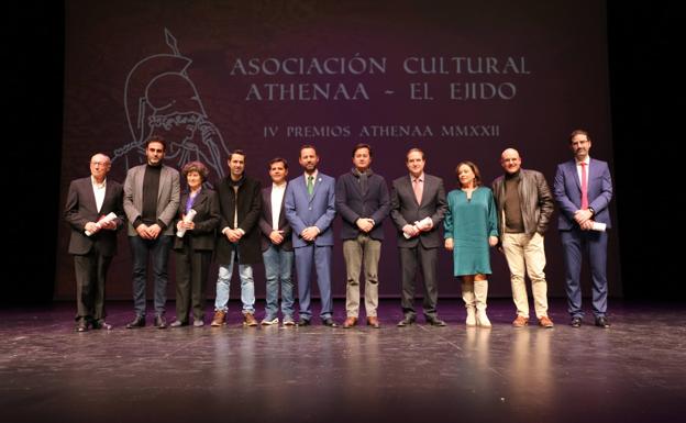 El Ejido brinda con Athenaa en sus IV Premios por un cuarto de siglo defendiendo el patrimonio