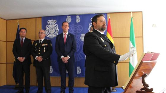 José Antonio Roca Lezama jura el cargo de nuevo Comisario de la Policía Nacional en El Ejido