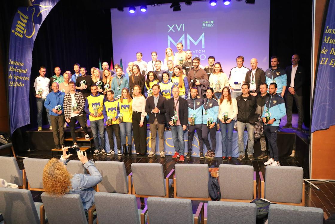 El Ejido clausura el Circuito de Carreras Populares 2022 con la entrega de premios