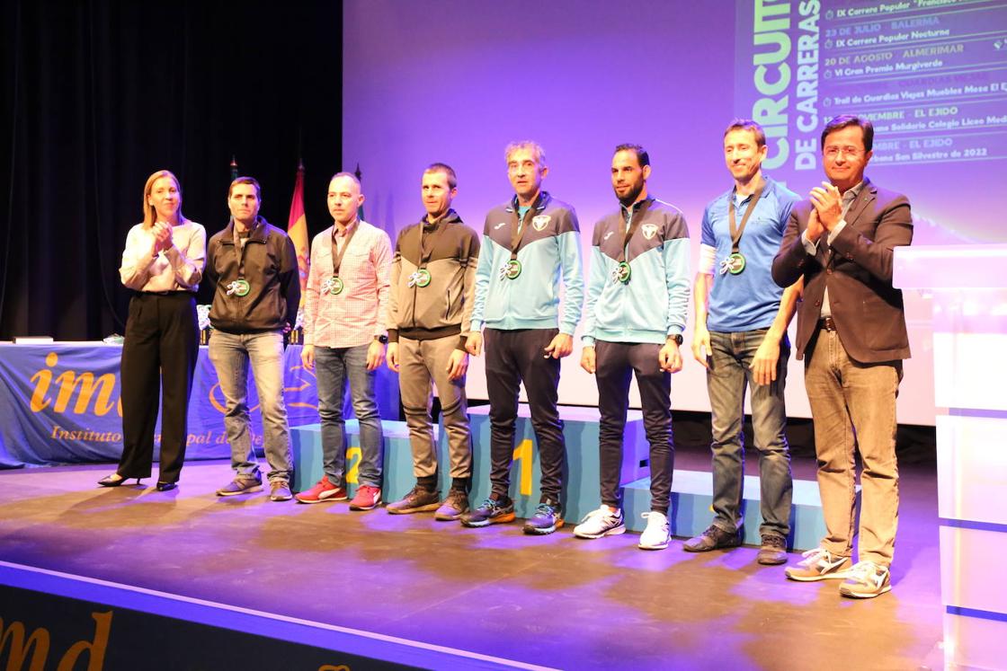 El Ejido clausura el Circuito de Carreras Populares 2022 con la entrega de premios