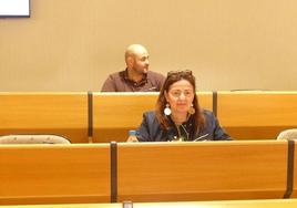 Verónica Gómez en Pleno.