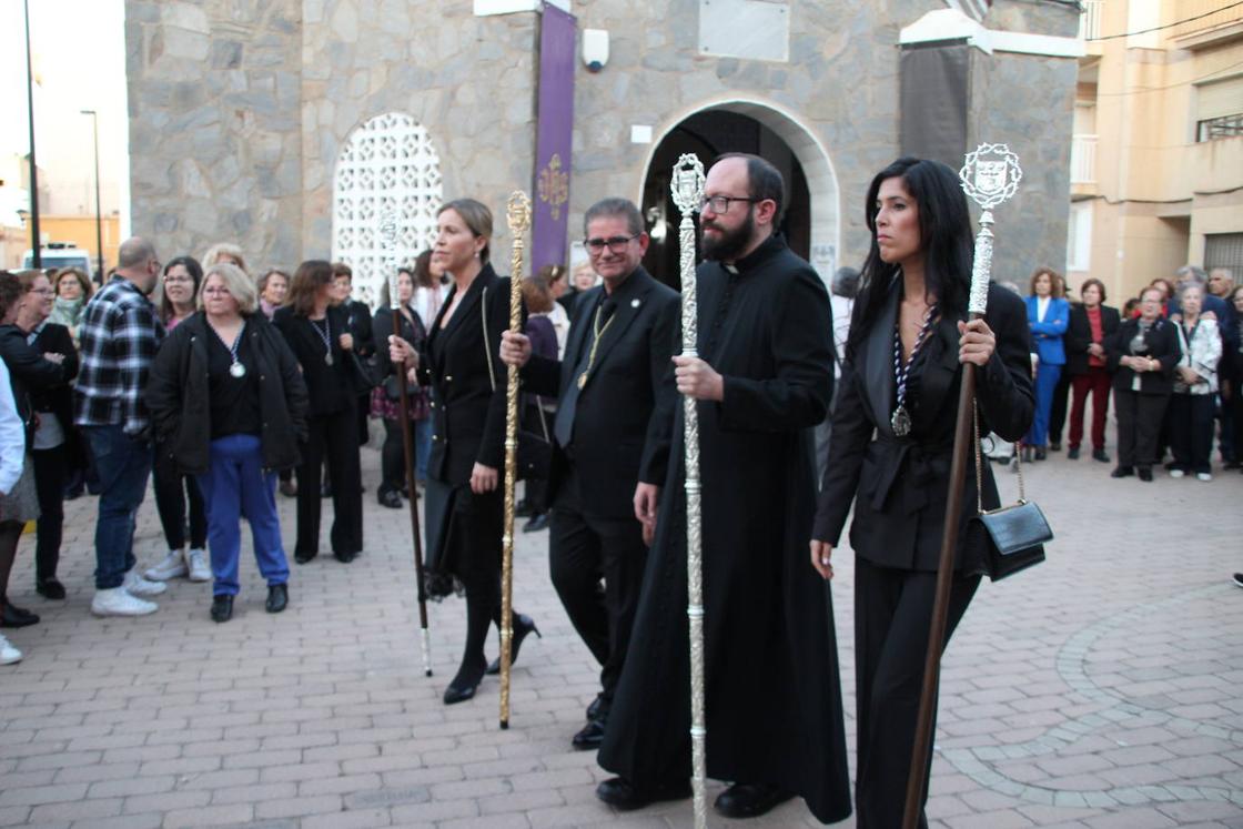 Balerma procesiona al Santo Entierro de Nuestro Padre Jesús de la Redención