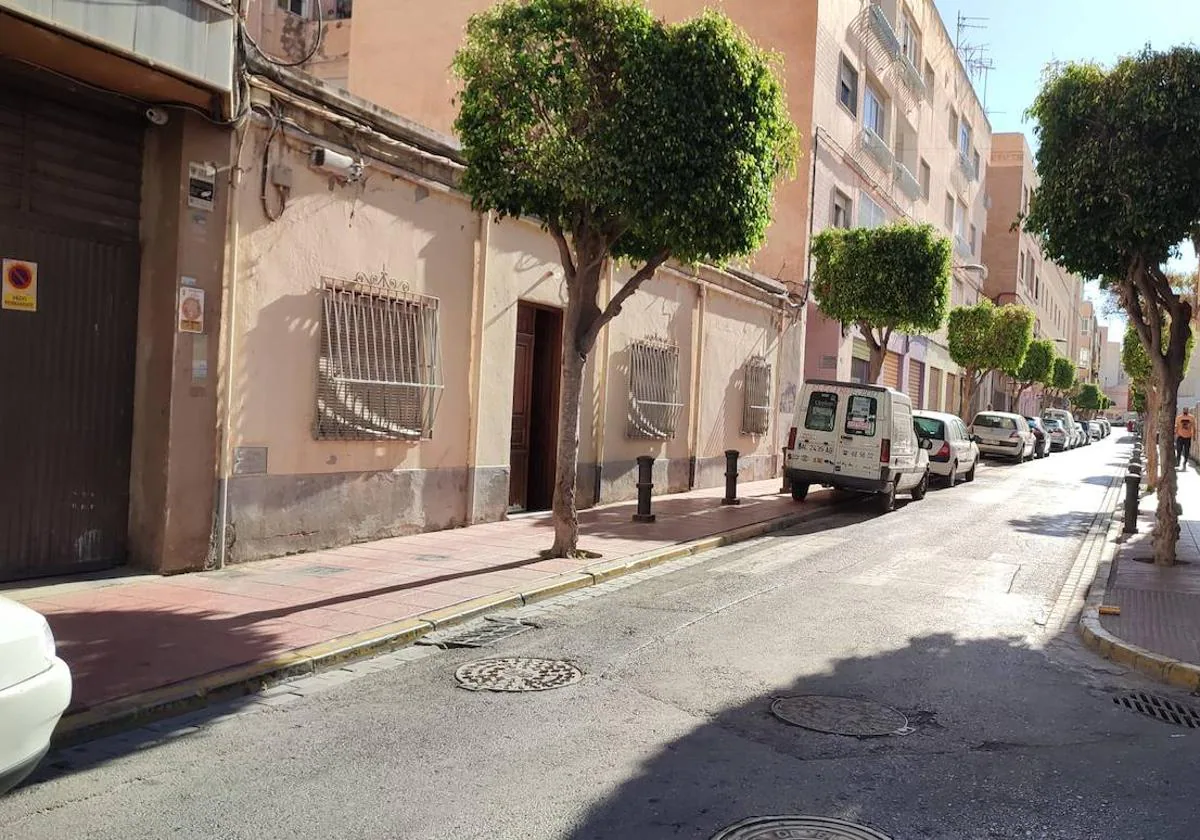 Imagen actual de la calle Almería