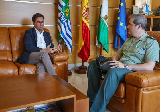 El comandante Jesús Mira estará al frente de la compañía de la Guardia Civil en El Ejido