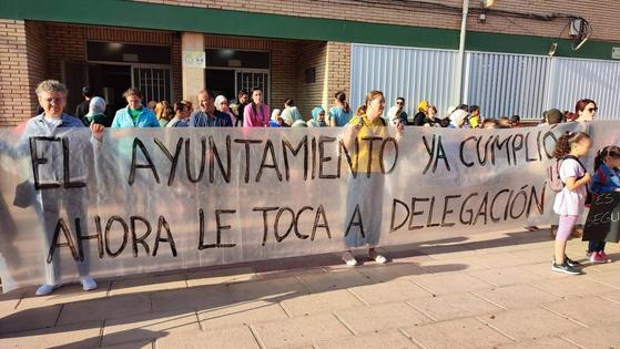 Los padres del CEIP Santa María del Águila exigen mejoras