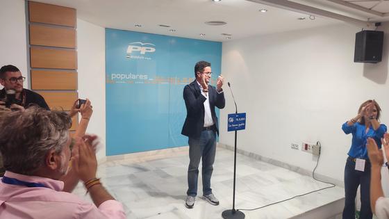 Francisco Góngora (PP): «siento la misma responsabilidad que hace 12 años y el orgullo de liderar el equipo del Partido Popular»