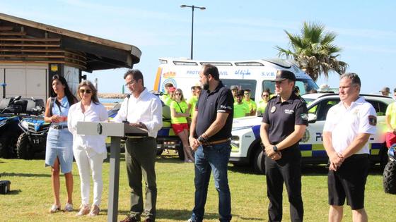 El Plan de Playas contará con más medios materiales para vigilar por tierra, mar y aire