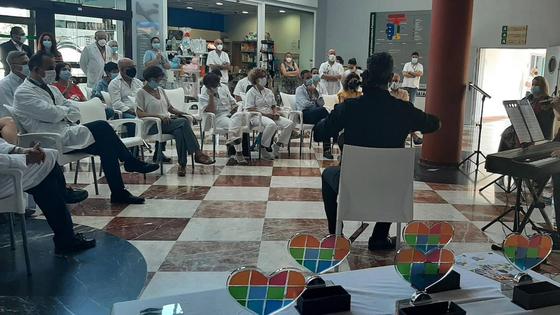 El Hospital Universitario Poniente rinde homenaje a los donantes de órganos y tejidos