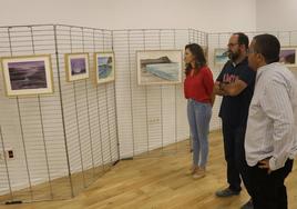 Juan Antonio Maldonado con María Herminia Padial e Inogabi Manzano.