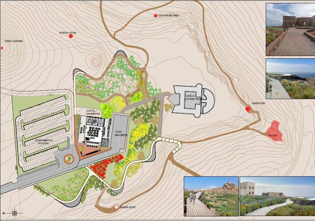 Aprobado el proyecto del Jardín Mediterráneo que embellecerá el entorno del Castillo