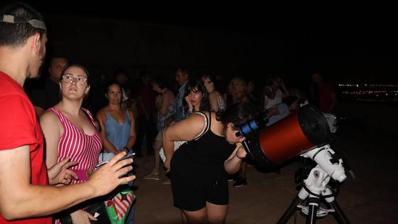600 personas tocan las estrellas desde El Ejido con la Jornada de Orion