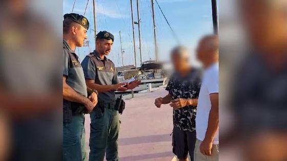 Pillan en Almerimar a los autores de disparos a una orca