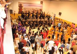 San Agustín vibra al son de tambores y cornetas