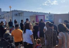 Alrededor de 180 alumnos del CEIP Bahía Almerimar inician curso en prefabricadas