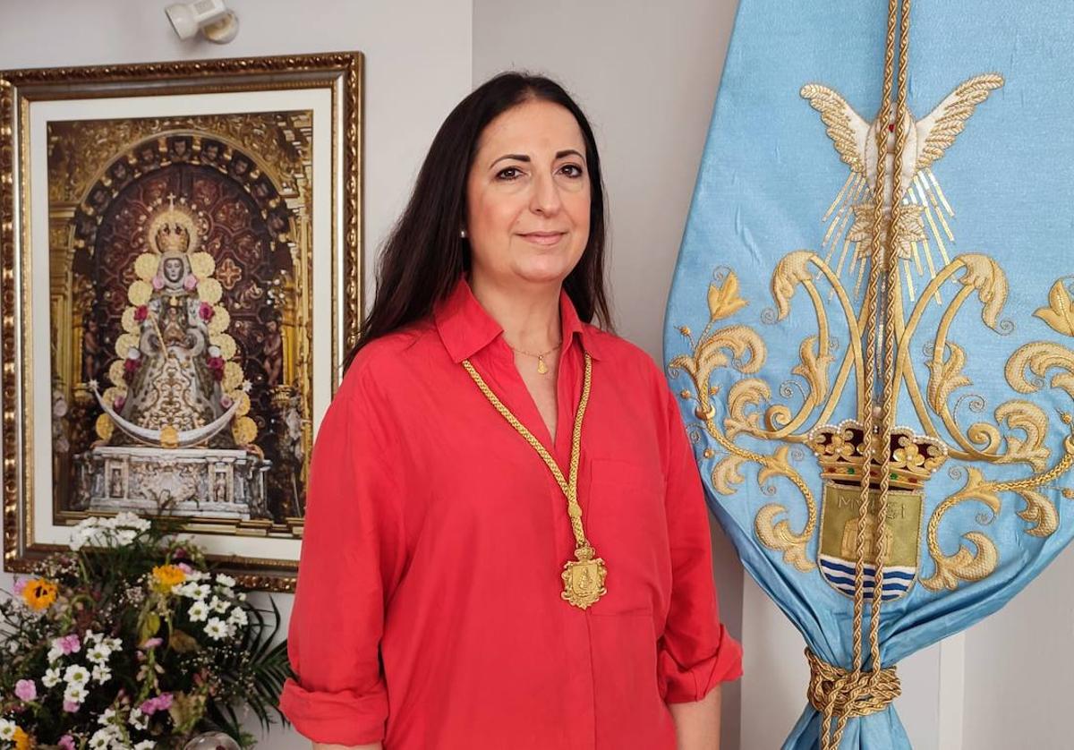 Alicia García, Hermana Mayor de la Hermandad del Rocío en El Ejido.