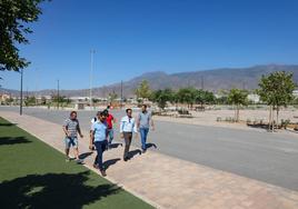 El parque municipal de Santa María del Águila estrena una plaza central de 1.200 metros