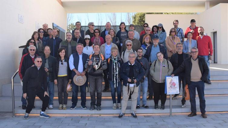El yacimiento de Ciavieja se abre a los miembros de la asociación Athenaa