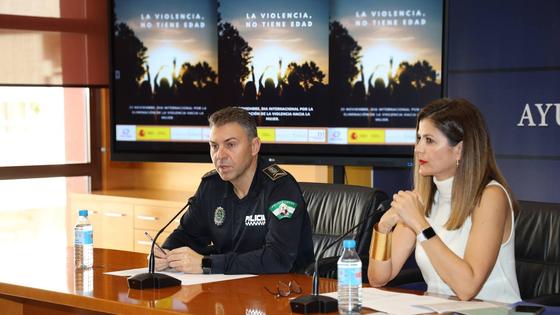 El municipio recuerda que 'la violencia no tiene edad' con motivo del 25N