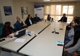 María Herminia Padial en la reunión de la Mesa de Calidad SICTED.