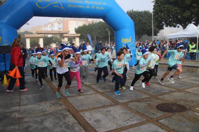 Fotos: El Ejido despide 2022 a la carrera y entra en 2023 haciendo deporte