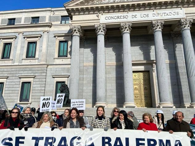 Fotos: Así fue la manifestación de los vecinos de Balerma en Madrid