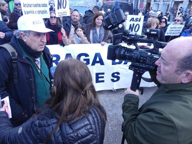 Fotos: Así fue la manifestación de los vecinos de Balerma en Madrid