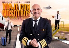 A la venta las entradas para el espectáculo en abril del Comandante Lara & Cía