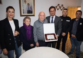 Reconocimiento a uno de los primeros policías locales que tuvo El Ejido, Francisco Rodríguez